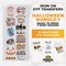 Iron on DTF Transfer Halloween Bundle 1 - 12 Best Seller T-shirt Designs Ready To Press